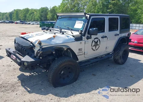 2011 Jeep Wrangler Unlimited Sport z USA, uszkodzony, nr VIN 1J4BA3H17BL517599